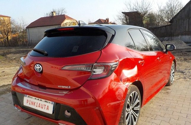 Toyota Corolla cena 53900 przebieg: 61256, rok produkcji 2019 z Pabianice małe 667